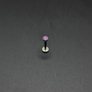 Auskaras "Violetinis opalas"