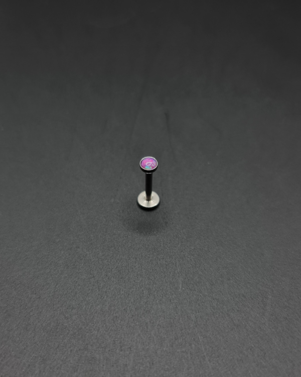 Auskaras "Violetinis opalas"